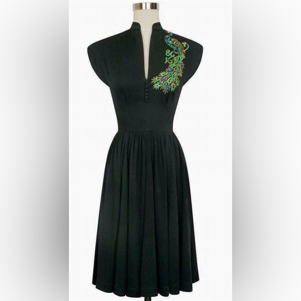 Trashy Diva Peacock Maria Dress - Size 16